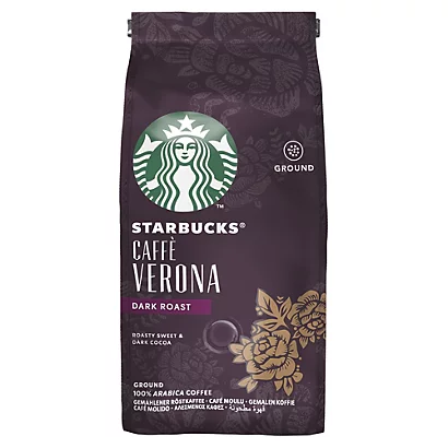 Café Moulu Starbucks Verona Darkroast, 2 X 200g 1 Café Moulu Starbucks Verona Darkroast, 2 X 200g