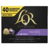 Café L'OR Espresso Lungo Profondo Intensité 8, Boite De 40 Capsules