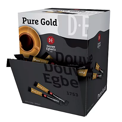 Café En Poudre Pure Gold, Boîte Distributrice De 200 Sticks 1 Café En Poudre Pure Gold, Boîte Distributrice De 200 Sticks