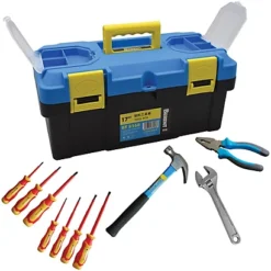 Caisse à Outils Safetool Et 10 Outils