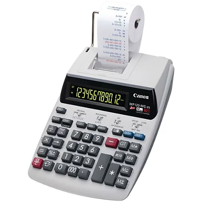 CANON Calculatrice Comptable MP120-MG-es II - 12 Chiffres - 2,01 Lignes / Sec 2 CANON Calculatrice Comptable MP120-MG-es II - 12 Chiffres - 2,01 Lignes / Sec – Image 2