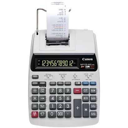 CANON Calculatrice Comptable MP120-MG-es II - 12 Chiffres - 2,01 Lignes / Sec 1 CANON Calculatrice Comptable MP120-MG-es II - 12 Chiffres - 2,01 Lignes / Sec