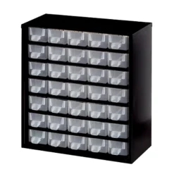 Casier De Rangement Métallique 35 Tiroirs 5 Casier De Rangement Métallique 35 Tiroirs -Fournitures Bureau Boutique casier rangement tallique 35 tiroirs 641890 2