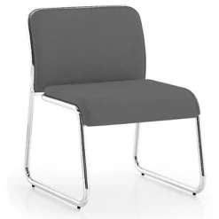 Chaise D'accueil Carosello Tissu - Gris