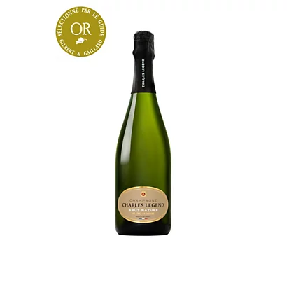 CHARLES LEGEND Champagne Brut Nature - Bouteille 75 Cl 1 CHARLES LEGEND Champagne Brut Nature - Bouteille 75 Cl