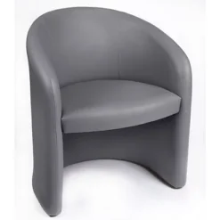 Chauffeuse D'accueil MAJIC 2 Vinyle Non Feu M1- Gris