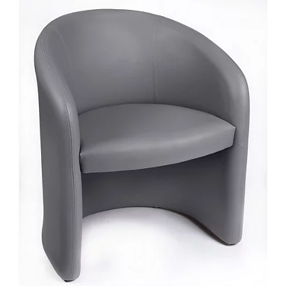 Chauffeuse D'accueil MAJIC 2 Vinyle Non Feu M1- Gris 1 Chauffeuse D'accueil MAJIC 2 Vinyle Non Feu M1- Gris