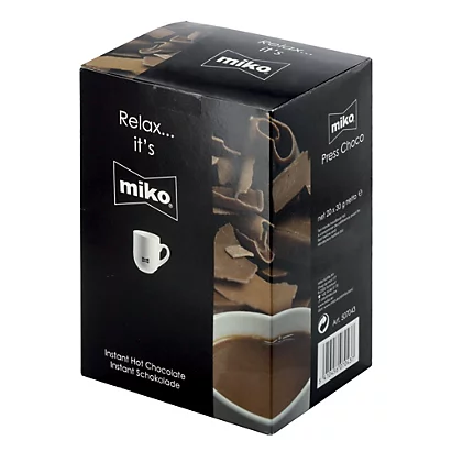 Chocolat En Poudre Miko, Boîte De 20 Sachets 1 Chocolat En Poudre Miko, Boîte De 20 Sachets