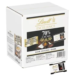 Chocolats Noirs Excellence Lindt, Paquet De 200 Mini