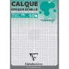 Clairefontaine Calque Croquis échelle A4 Uni 92g - Bloc De 50 Feuilles