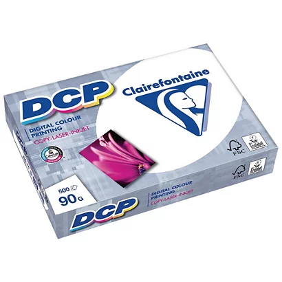 Clairefontaine Papier A3 Blanc 90g DCP - Ramette De 500 Feuilles 1 Clairefontaine Papier A3 Blanc 90g DCP - Ramette De 500 Feuilles
