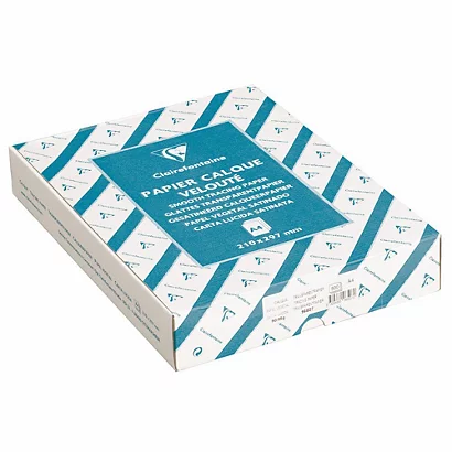 Clairefontaine Papier Calque A4 Uni 90/95 G - Ramette De 500 Feuilles 1 Clairefontaine Papier Calque A4 Uni 90/95 G - Ramette De 500 Feuilles