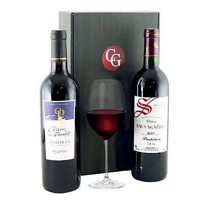 Coffret 2 Bouteilles De Vin Rouge Du Sud-Ouest 1 Coffret 2 Bouteilles De Vin Rouge Du Sud-Ouest