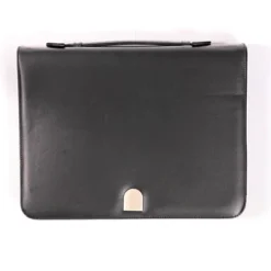 Conférencier Avec Bloc A4 Sign Coloris Noir