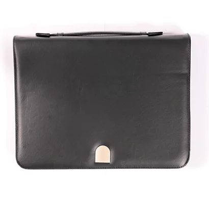 Conférencier Avec Bloc A4 Sign Coloris Noir 1 Conférencier Avec Bloc A4 Sign Coloris Noir