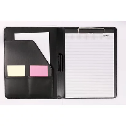 Conférencier Avec Pince Porte-bloc Sign Coloris Noir 2 Conférencier Avec Pince Porte-bloc Sign Coloris Noir – Image 2