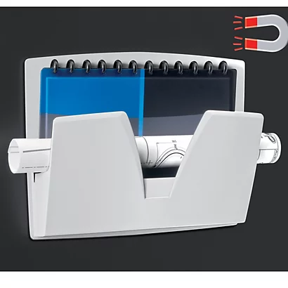 Corbeille Murale Magnétique Cep Coloris Gris 1 Corbeille Murale Magnétique Cep Coloris Gris