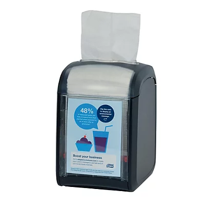 Distributeur De Serviettes Tork Xpressnap Fit ®, Modèle Table, Noir 1 Distributeur De Serviettes Tork Xpressnap Fit ®, Modèle Table, Noir