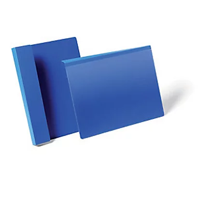 Durable Pochettes Logistiques à Suspendre - Format A4 Paysage 297 X 210 Mm - Bleu - Lot De 50 1 Durable Pochettes Logistiques à Suspendre - Format A4 Paysage 297 X 210 Mm - Bleu - Lot De 50