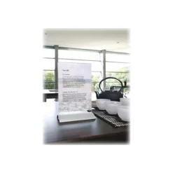 Durable Présentoir De Table Design - Double Face - A5 -Fournitures Bureau Boutique durable pr sentoir table design double face a5 8565600 5