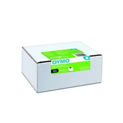 Dymo 2093091 Étiquettes LW Polyvalentes Authentiques, 28 Mm X 89 Mm, Facilement Détachables, Auto-adhésives, Pour étiqueteuses LabelWriter - Paquet 12 Rouleaux