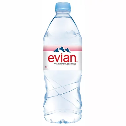 Eau Plate Evian, En Bouteille, Lot De 12 X 1 L 1 Eau Plate Evian, En Bouteille, Lot De 12 X 1 L