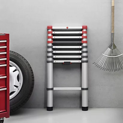 Echelle Télescopique Hailo 9 échelons 4 Echelle Télescopique Hailo 9 échelons – Image 4