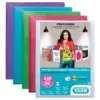 ELBA Protège-documents Personnalisable Polyvision 100 Pochettes, Polypropylène, A4, Coloris Assortis (Lot De 8)
