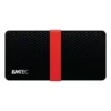 EMTEC X200 Power Plus - Disque SSD Portable - 128 Go - USB-C 3.1 Gen 1 - Noir