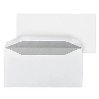 Enveloppe Blanche 114 X 229 Mm 80g Pour Mise Sous Pli Automatique Avec Fenêtre 45 X 100 Mm Fermeture Gommée - Boîte De 1000 1 Enveloppe Blanche 114 X 229 Mm 80g Pour Mise Sous Pli Automatique Avec Fenêtre 45 X 100 Mm Fermeture Gommée - Boîte De 1000
