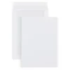 Enveloppe Blanche 320 X 430 Mm 120g Dos Kraft Sans Fenêtre Fermeture Auto-adhésive - Boîte De 100