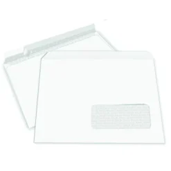 Enveloppes Blanches Raja 90 G 110 X 220 Cm, Sans Fenêtre, Lot De 500