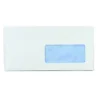 Enveloppes Blanches Raja, Bande Autocollante, 110 X 220 Mm, Lot De 500