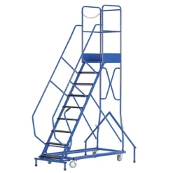 Escabeaux Roulants Acier 9 Marches