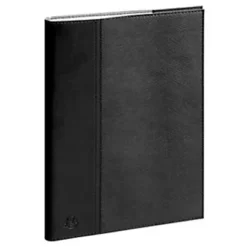 Exacompta Agenda De Bureau Semainier à Spirales EasyTime 27S Duo Kaa - 21 X 27 Cm - Noir - 2024