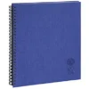 Exacompta Agenda De Bureau Spiralé Eurotime 22W Forever - 22,5 X 18,5 Cm - Bleu - 2024