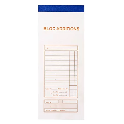 Exacompta Bloc Additions 50 Feuillets Autocopiants En Dupli - 22,5 X 9,1 Cm - Lot De 10 1 Exacompta Bloc Additions 50 Feuillets Autocopiants En Dupli - 22,5 X 9,1 Cm - Lot De 10