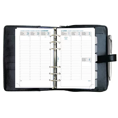 Exacompta Organiseur Exatime Dual 17 - Semainier 15 X 19 Cm, Porte-monnaie Intégré - Noir - 16 Mois Septembre 2023 à Décembre 2024 1 Exacompta Organiseur Exatime Dual 17 - Semainier 15 X 19 Cm, Porte-monnaie Intégré - Noir - 16 Mois Septembre 2023 à Décembre 2024