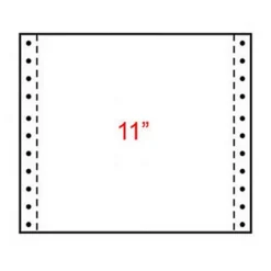 Exacompta Papier Listing 380 X 280 Mm Zone Vert 70g/m² Carton De 2000 Feuilles