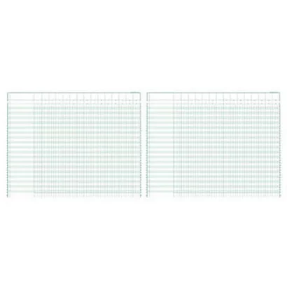 Exacompta Registre Comptable à Colonnes - Piqûre Modèle 18150 - 29,7x38cm - 35 Lignes - 15 Colonnes - Bloc 40 Feuilles 1 Exacompta Registre Comptable à Colonnes - Piqûre Modèle 18150 - 29,7x38cm - 35 Lignes - 15 Colonnes - Bloc 40 Feuilles