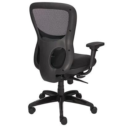 Fauteuil Direction OCTOPUSSY Maille Filet Hauteur Dossier 70 Cm Noir 6 Fauteuil Direction OCTOPUSSY Maille Filet Hauteur Dossier 70 Cm Noir – Image 6