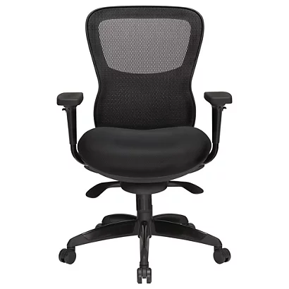 Fauteuil Direction OCTOPUSSY Maille Filet Hauteur Dossier 70 Cm Noir 8 Fauteuil Direction OCTOPUSSY Maille Filet Hauteur Dossier 70 Cm Noir – Image 8