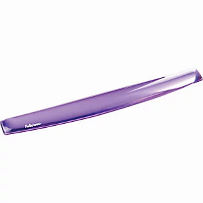 Fellowes Gel Crystal - Repose-poignet Pour Clavier - Violet 1 Fellowes Gel Crystal - Repose-poignet Pour Clavier - Violet