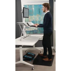 FELLOWES Tapis De Sol Assis-debout ActiveFusion™, Noir -Fournitures Bureau Boutique fellowes tapis sol assis debout activefusion noir 6020100 4