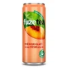 FUZE TEA Boisson Au Thé, Saveur Pêche -canette Slim De 33 Cl (lot De 24)