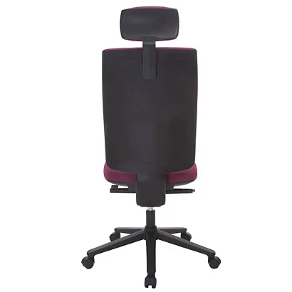 Siège De Bureau Infinity 2 Avec Têtière Dossier 82 Cm - Tissu Rose Pink 3 Siège De Bureau Infinity 2 Avec Têtière Dossier 82 Cm - Tissu Rose Pink – Image 3