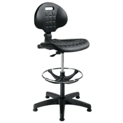 Siège De Dessinateur, Polyuréthane, Noir -Fournitures Bureau Boutique ge dessinateur polyur thane noir 8955800 3