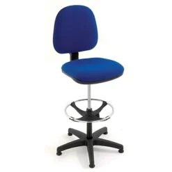 Siège Haut Tissu Bleu