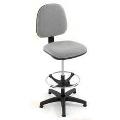 Siège Haut Tissu Gris