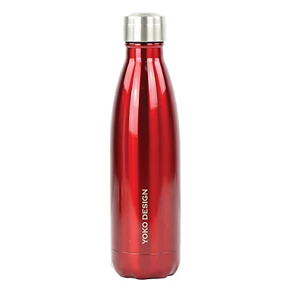 Gourde Isotherme Yoko Design, 500 Ml, Coloris Rouge 1 Gourde Isotherme Yoko Design, 500 Ml, Coloris Rouge